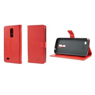 Abbildung von caseroxx Handytasche Klapp für Beafon M7 Premium rot, Kreditkartenfächer (siehe Bilder)