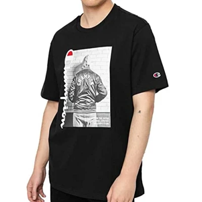 Abbildung von Champion Unisex Graphic Shop T Shirt, Nbk, L EU