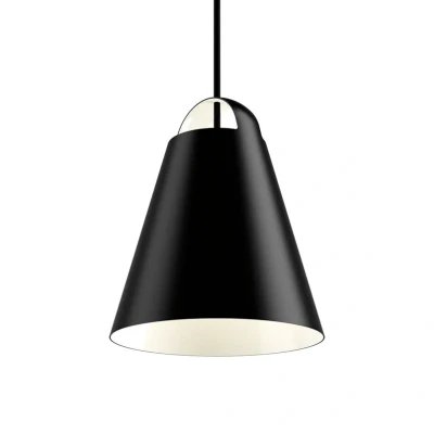 Abbildung von Louis Poulsen Above Pendellampe, schwarz, 25 cm