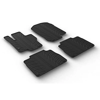 Abbildung von Gledring 0509 Fußmattensatz Gummi vorne und hinten 4 schwarz 550mm MERCEDES BENZ: GLE Coupe