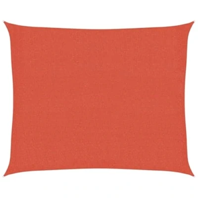 Abbildung von vidaXL Sonnensegel Sonnenschutz Windschutz Sonnendach UV Schutz Sonnenschutzsegel Schattenspender Garten Terrasse Balkon 160g/m² Terrakottarot 2,5x3m HDPE