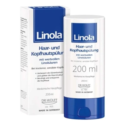 Abbildung von Linola Haar und Kopfhautspülung 200 ml
