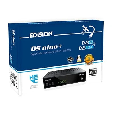 Abbildung von Edision OS Nino+ 1x DVB S2 C/T2 Combo Satellitenreceiver