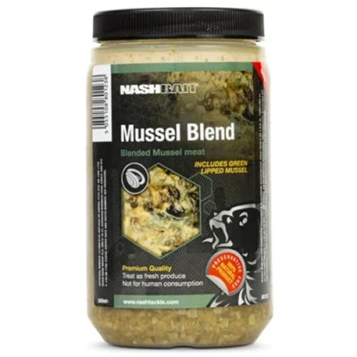 Abbildung von Nash Mussel Blend Muschel Partikel 500ml Boilie Liquid