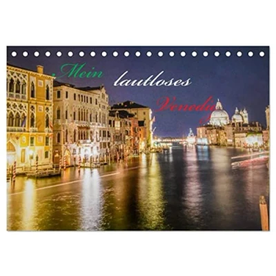 Abbildung von Mein lautloses Venedig (Tischkalender 2025 DIN A5 quer), CALVENDO Monatskalender