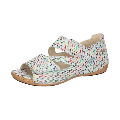 Abbildung von Waldläufer Sandale, Klettschuh, Bequemschuh, Sommerschuh in Komfortweite H (sehr weit)