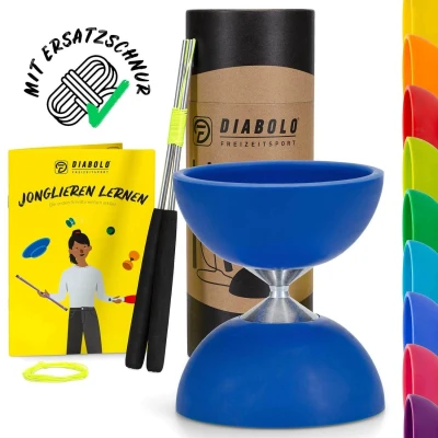 Abbildung von Diabolo Freizeitsport Spiel, Set Basic (blau)