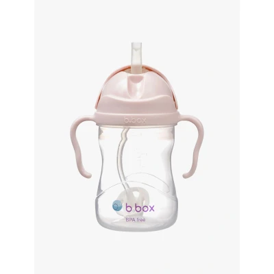 Abbildung von b.box Trinklernbecher für Jeden Winkel Flip Top, Schwerer Strohhalm, Griff, Auslaufsicher BPA Frei &amp; Spülmaschine Ab 6 M 240 ml