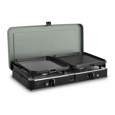 Abbildung von Cadac Camping Gasgrill 2 Cook 3 Pro Deluxe 30mbar BBQ Tischgrill Campinggrill