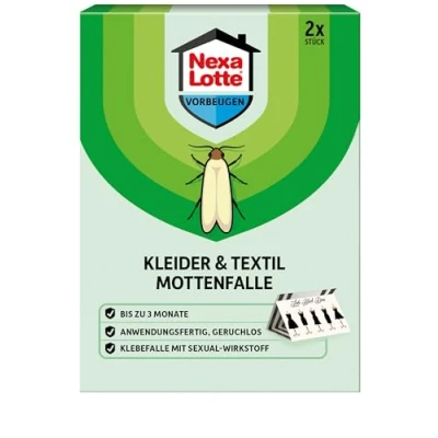 Abbildung von Nexa Lotte Kleider &amp; Textilschutz Mottenfalle, 2 Stück, Grün