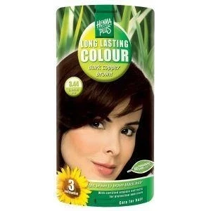 Abbildung von Hennaplus Long Lasting Colour 3,44 Dark Copper Brown, 100ml