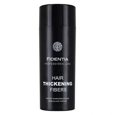 Abbildung von Fidentia Premium Schütthaar zur Haarverdichtung &amp; Ansatzkaschierung Haarpuder Streuhaar 100% natürlich vegan aus Baumwolle 28g, Grau