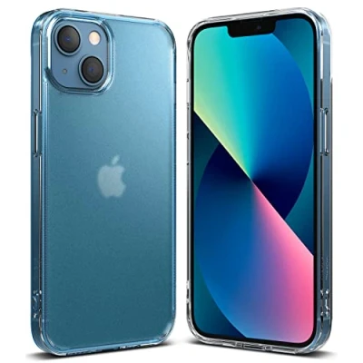Abbildung von Ringke Fusion Matte Case Kompatibel mit iPhone 13 Hülle, Kratzfeste Anti Fingerabdruck Transluzente Handyhülle für 6.1 Zoll Clear