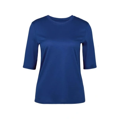 Abbildung von Calida Kurzarm Nachtwäsche Shirt, Damen, Größe: 32, Sodalite blue