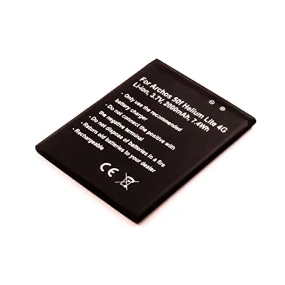 Abbildung von Akkuversum Akku kompatibel mit Archos 50F Helium Lite 4G, Handy/Smartphone Li Ion Batterie