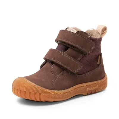 Abbildung von Bisgaard helton tex Winterboots Barfußschuh, Klettstiefel, Winterschuh mit hochwertiger Lammwolle