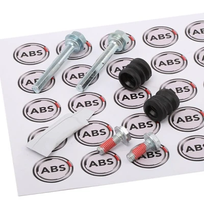 Abbildung von A.B.S. 55002 Führungshülsensatz, Bremssattel mit Bolzen VOLKSWAGEN: GOLF 2, 3, Polo III Schrägheck, AUDI: 80 B4 Limousine, A6 C5 Avant