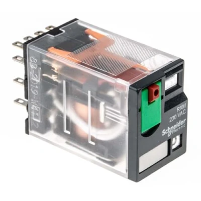 Abbildung von Schneider RXM4AB2P7 Miniaturrelais RXM, 4 W, 6 A, 230 VAC, LED
