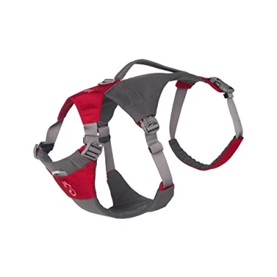 Abbildung von Mountain Paws Lifemarque Unisex Erwachsene Dog Hiking Harness 80834 Hundegeschirr, Rot, Large
