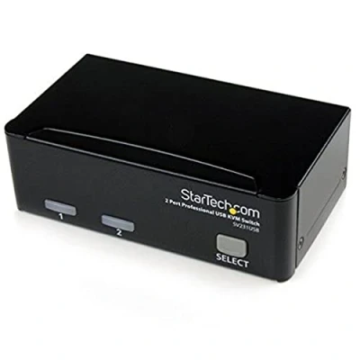Abbildung von StarTech.com 2 Port VGA USB KVM Switch Umschalter inkl. Kabel