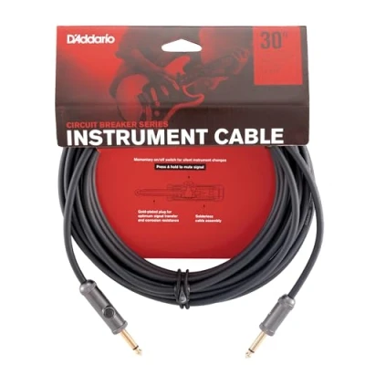 Abbildung von Planet Waves PW AG 30 Custom Series Cables 9,1m (30 Fuß) schwarz