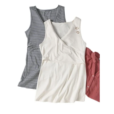 Abbildung von Envie de Fraise Stilltop 2er Pack Wickeltops für Schwangerschaft FIONA
