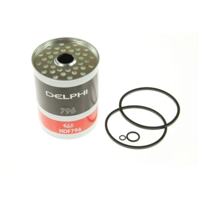 Abbildung von DELPHI HDF796 Kraftstofffilter Filtereinsatz FORD: MONDEO 2 Kombi, 2, Sierra Mk1 Schrägheck, PEUGEOT: J5 Kastenwagen, Pritsche/Fahrgestell