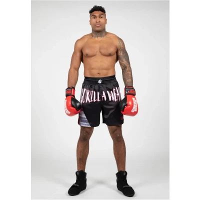Abbildung von Clayton Boxing Kurze Hosen chwarz/Rot