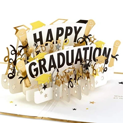 Abbildung von Hallmark Signature Paper Wonder Pop Up Graduation Karte (Happy Graduation)