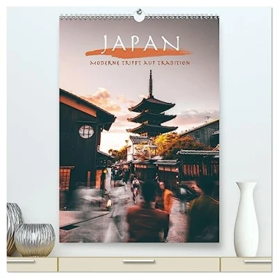 Abbildung von Japan Moderne trifft auf Tradition. (hochwertiger Premium Wandkalender 2025 DIN A2 hoch), Kunstdruck in Hochglanz
