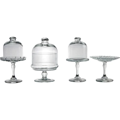 Abbildung von CreaTable MINI PATISSERIE Tortenplatten Set 4 tlg.