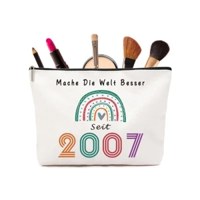 Abbildung von 18. Geburtstag Mädchen Geschenk 18 Make Up Tasche, Geschenke Zum Mädchen, Für Jährige