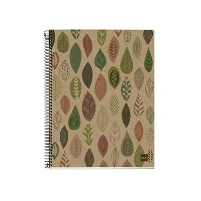Abbildung von Miquelrius 2936 Ersatzteil 4 Folienkarton ecojohas M (DIN A5, 148 x 210 mm, 120 Blätter, 80 g/m², liniert)