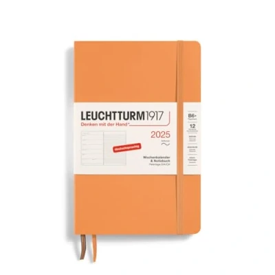 Abbildung von LEUCHTTURM1917 370522 Wochenkalender &amp; Notizbuch Paperback (B6+) 2025, Softcover, Apricot, Deutsch