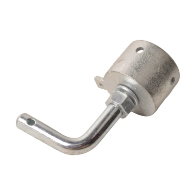 Abbildung von Endstück für Bruststange Pferdeanhänger 53x43 mm 90 Grad Aanhangwagendirect Anhängershop