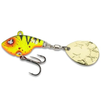 Abbildung von Monkey Lures Turbo Lui Jigspinner, Gewicht:14g, Farbe:Inferno Tiger
