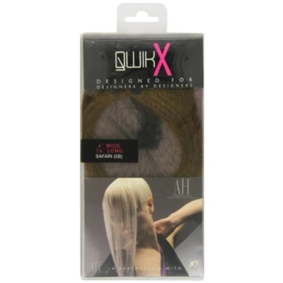 Abbildung von Qwik X 100 Percent Indian Remi Human Hair Tape Extensions Colour 5B Safari 41cm