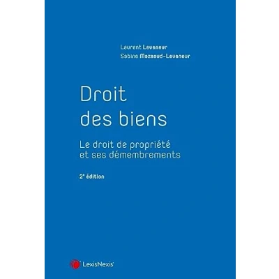 Abbildung von droit des biens: Le de propriété et ses démembrements