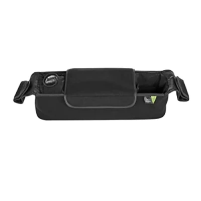 Abbildung von Baby Jogger Kinderwagen Organizer mit isoliertem Getränkehalter für Ciy Elite 2, City Mini GT2, Tour 2 und mehr schwarz