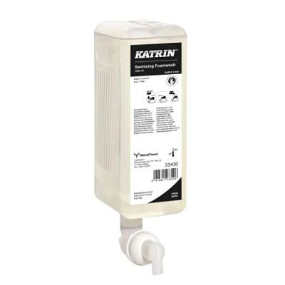 Abbildung von Schaumseife Katrin Sanitizing, neutral, 6 x 1000 ml