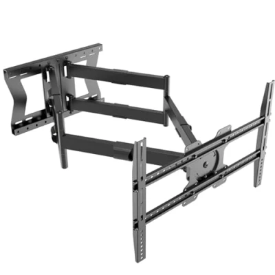 Abbildung von Nanook 4100 Langarm TV Wandhalterung für 42 85 Zoll Fernseher, Extra langer Auszug bis zu 100 cm, Starke vollbewegliche Halterung, Belastbarkeit 80 kg, Schwenkbar 180, Max. VESA 600x400