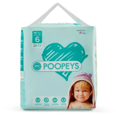 Abbildung von Poopeys Windeln 6 XL 16+ KG