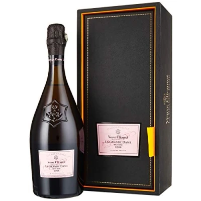 Abbildung von Veuve Clicquot Champagne LA GRANDE DAME Brut ROSÉ 2006 12,5% Vol. 0,75 l + GB