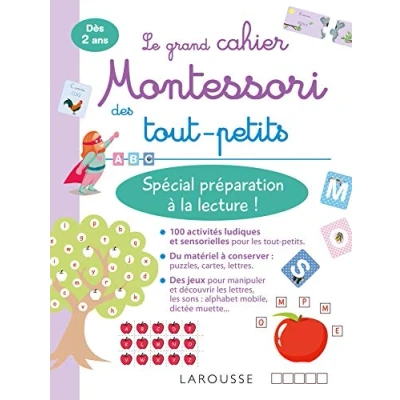 Abbildung von Mon grand cahier Montessori des tout petits Spécial préparation à la lecture