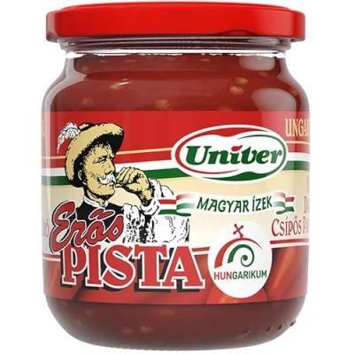 Abbildung von Eros Pista ungarische Paprikapaste, Scharf (200g)
