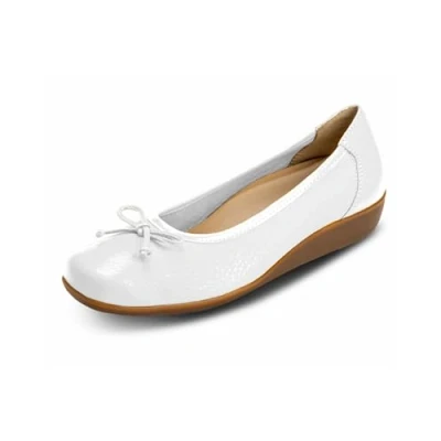 Abbildung von vitaform Damenschuhe Ballerina Hirschleder