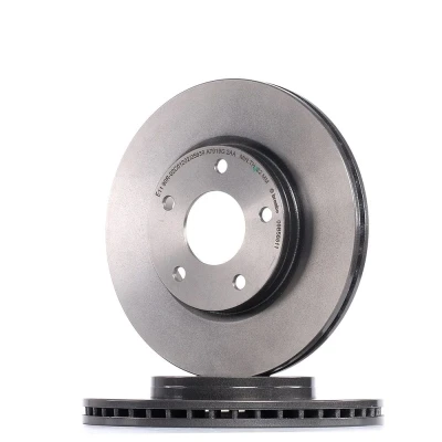 Abbildung von BREMBO COATED DISC LINE 09.B565.11 Bremsscheibe 280 24 5 innenbelüftet beschichtet NISSAN: Juke, Pulsar Schrägheck, Sentra 7