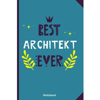 Abbildung von Geschenk für den besten Architekt: Notizbuch als Architekt A5 / liniert 120 Seiten Tagebuch Terminplaner ... Mann zum Abschied Abschiedsgeschenk