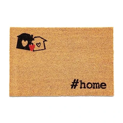 Abbildung von Fußmatte Kokos #home, relaxdays, Höhe: 15 mm