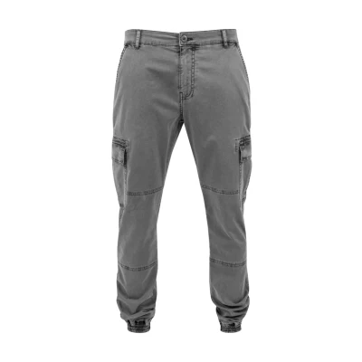 Abbildung von Urban Classics Washed Jogging Cargohose, Herren, Größe: 30, Grey